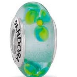 Pandora Flower For You Murano Glass Charm